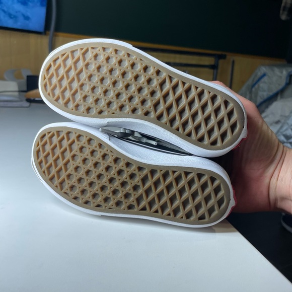 Vans Ward low-top sneakers in black suede and canvas toddler size 11 - Picture 4 of 8